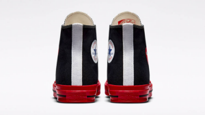 Giay Converse Play Chuck 70 x Comme des Garcons 'Black Red' A01793C