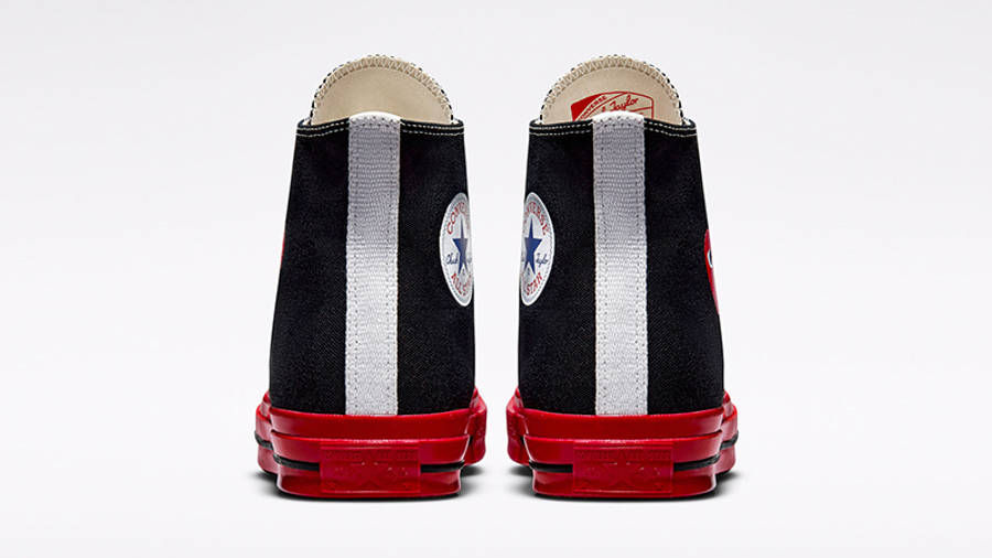 Giay Converse Play Chuck 70 x Comme des Garcons 'Black Red' A01793C