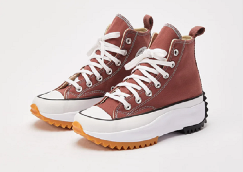 Giày Converse Run Star Hike High Top Platform Sneaker Boots 'Brown' A00852C - Ảnh 6
