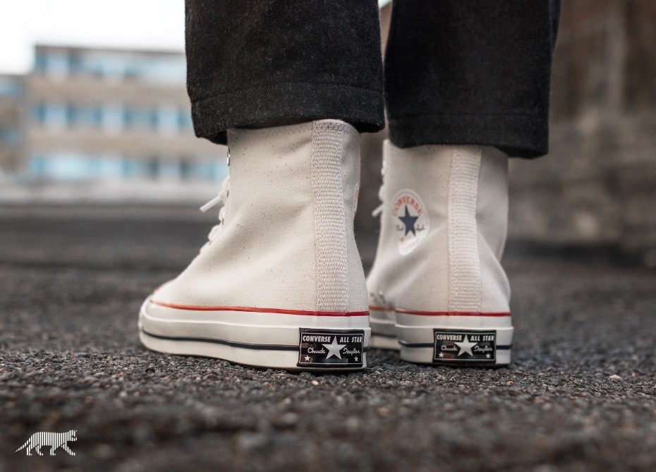 Giày Converse Chuck Taylor All Star '70 Hi Plimsolls 144755C - Ảnh 4