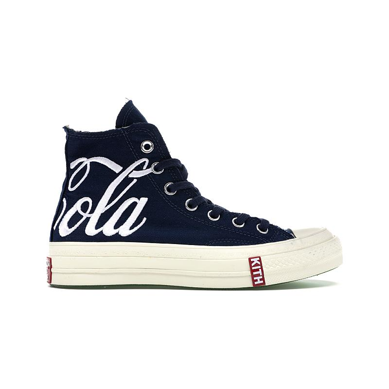 Giày Converse Kith x Coca-Cola x Chuck 70 Hi 'France' 162988C - Ảnh 4