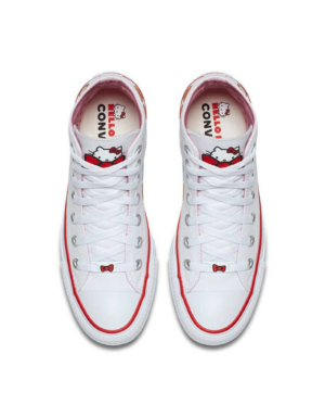Giay Converse Hello Kitty x Chuck Taylor All Star Canvas Hi 'White' 162944C