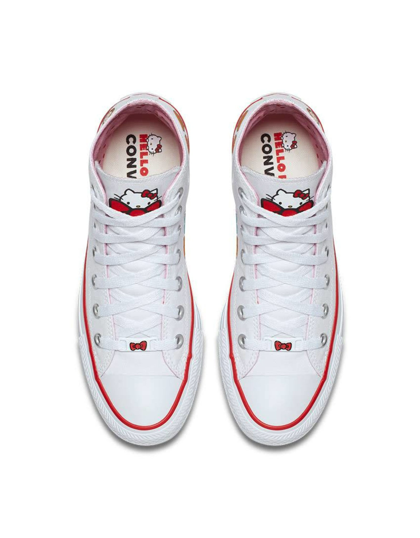 Giay Converse Hello Kitty x Chuck Taylor All Star Canvas Hi 'White' 162944C