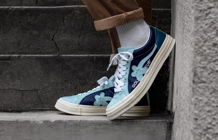 Giày Converse Golf Le Fleur x One Star Ox 'Industrial Pack Blue' 164024C - Ảnh 7