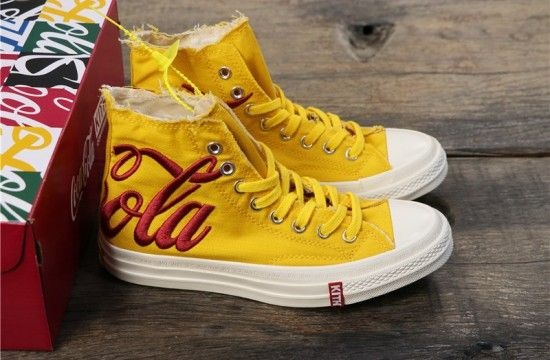 Giày Converse Kith x Coca-Cola x Chuck 70 Hi 'China' 162985C - Ảnh 3