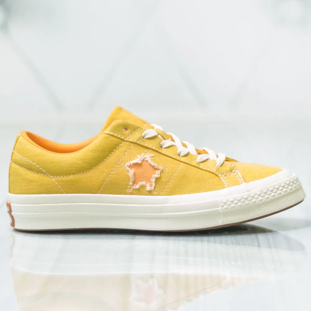 Alternative view of Giày Converse One Star Sunbaked Ox 'Yellow' 164358C