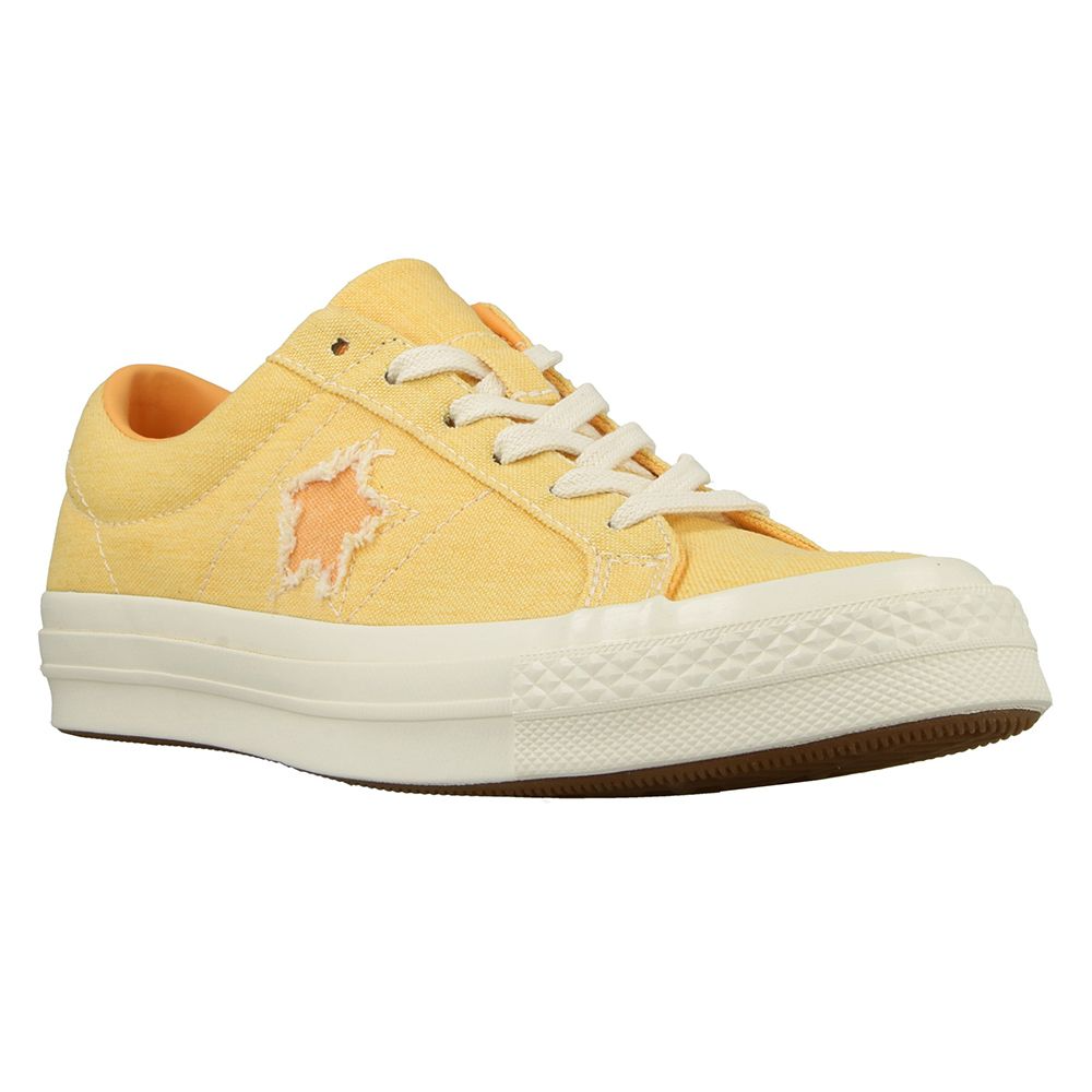 Giày Converse One Star Sunbaked Ox 'Yellow' 164358C - Ảnh 3