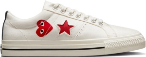Giay Converse One Star Ox Comme des Garcons PLAY 'White' A01792C