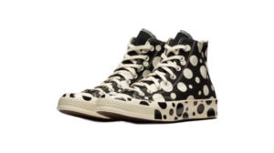 Alternative view of Giày Converse Chuck Taylor All Star '70 Hi Polka Dot 'Black White' A01182C