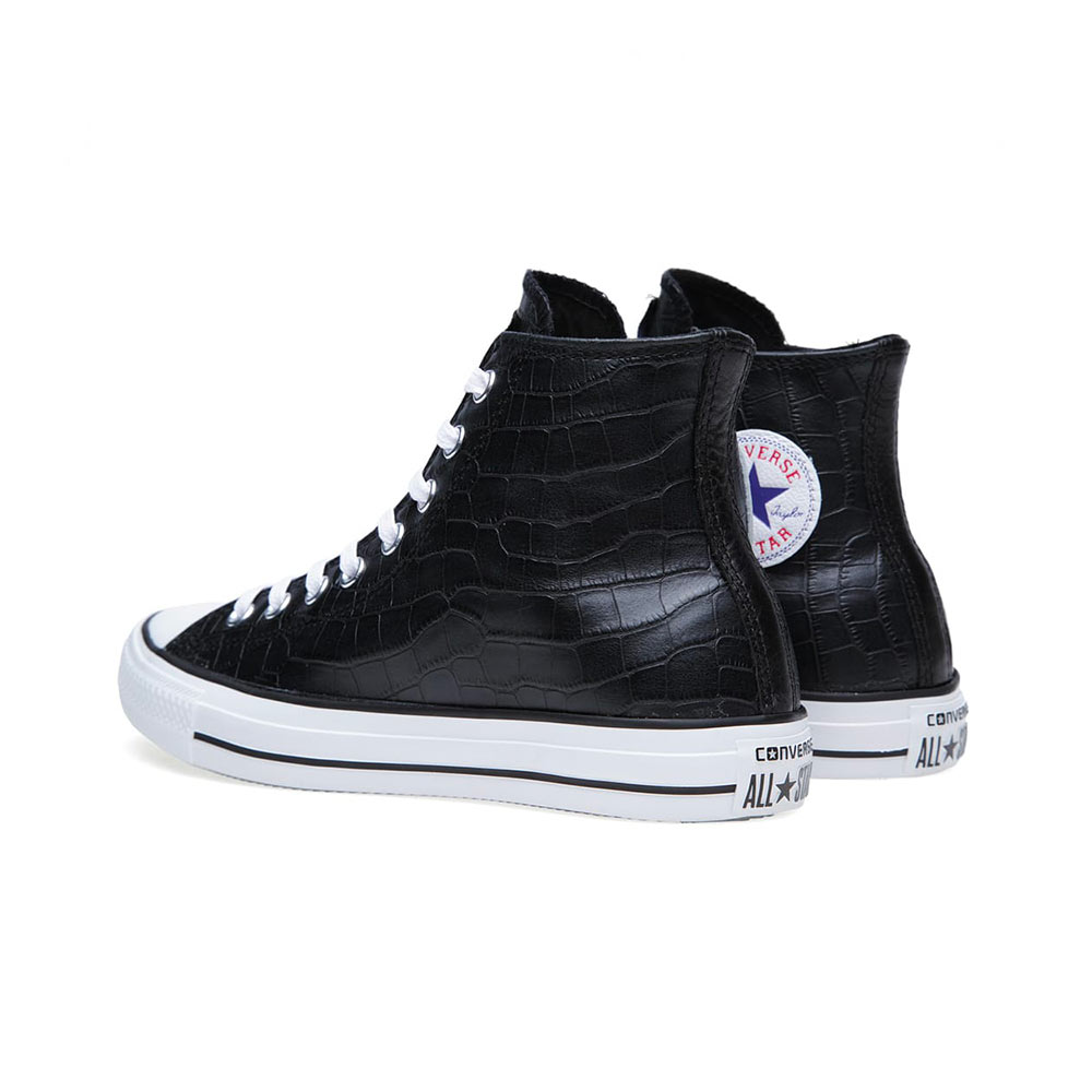 Giày Converse Stussy x Chuck Taylor All Star Hi 'Black' 141087C - Ảnh 6
