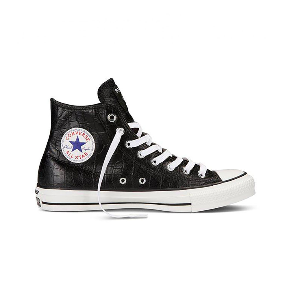 Giày Converse Stussy x Chuck Taylor All Star Hi 'Black' 141087C - Ảnh 2