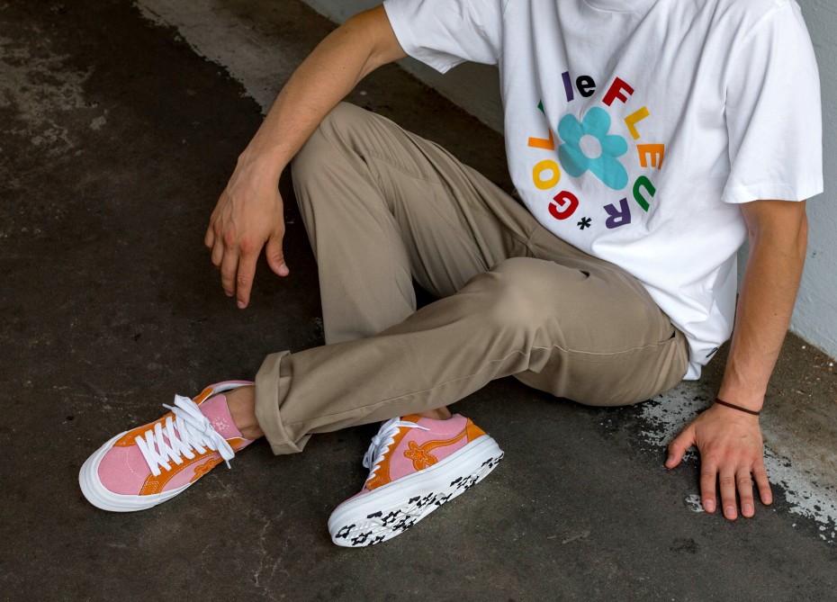 Giày Converse x Golf Le Fleur Two Tone One Star Ox 'Orange Peel' 162125C - Ảnh 2