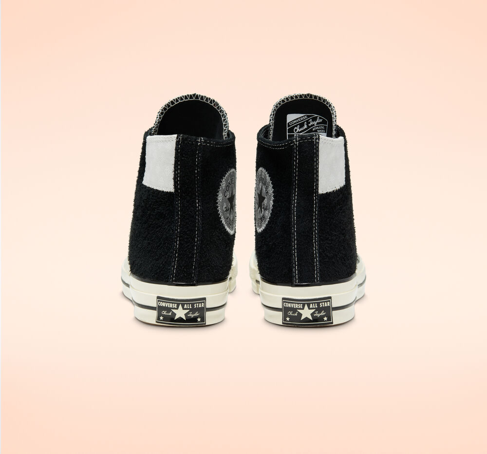 Giay Converse Chuck 70 High 'Black Mouse' 166855C