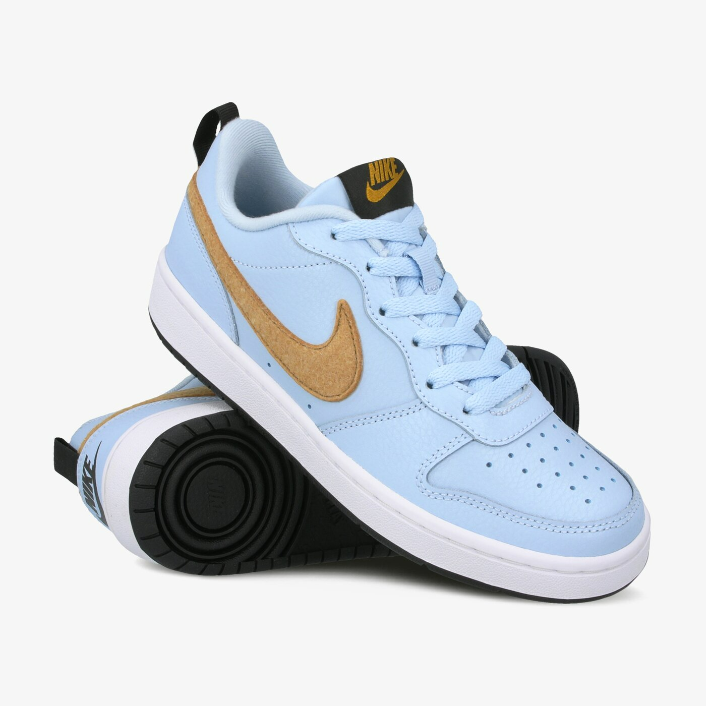 Giày Nike Court Borough Low 2 GS Blue CQ4015-400 - Ảnh 4