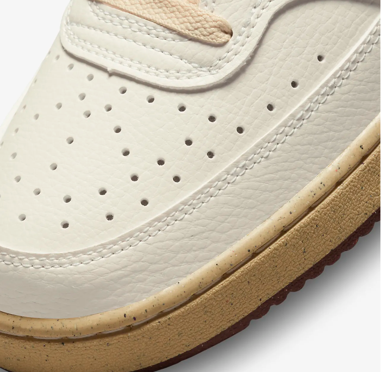 Giày Nike Court Vision Low Next Nature 'Sail Dark Beetroot' FB8942-133 - Ảnh 3