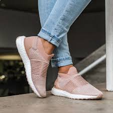Alternative view of Giày Adidas Wmns UltraBoost Laceless 'Ash Pearl' CQ0010
