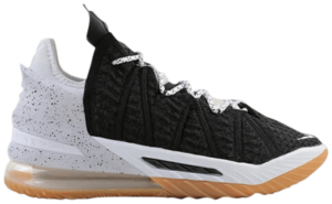Giày Nike LeBron 18 EP 'Black White Gum' CQ9284-007