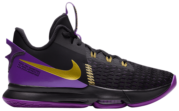 Giày Nike LeBron Witness 5 EP 'Lakers' CQ9381-001