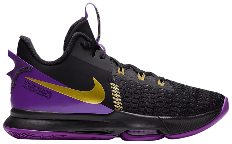 Giày Nike LeBron Witness 5 EP 'Lakers' CQ9381-001