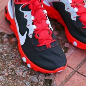 Alternative view of Giày Nike React Element 55 Black White Red Orbit CQ9705-001