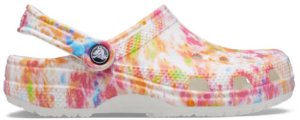 Dep Crocs Classic Tie-Dye Graphic Clog 'White Multicolor' 205453-83B