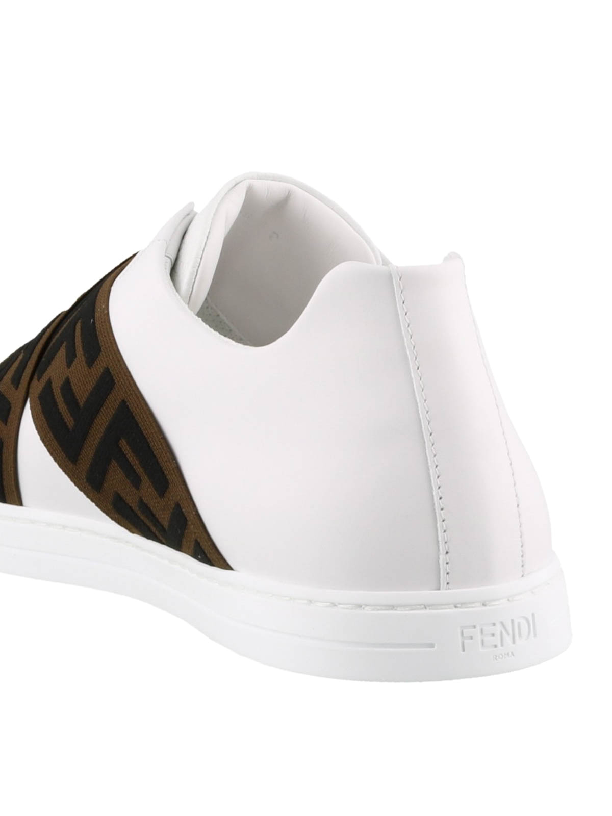 Giày Fendi Slip Ons 'White' 7E1198A5JPF150F - Ảnh 4