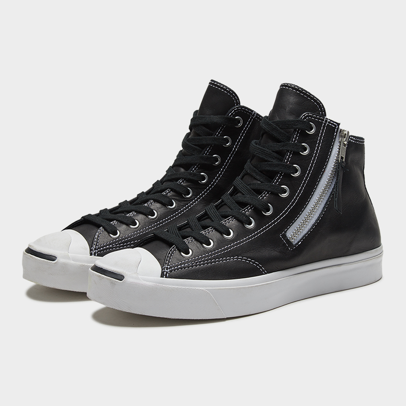 Giay Converse Jack Purcell Zip 'Black And White' 167327C
