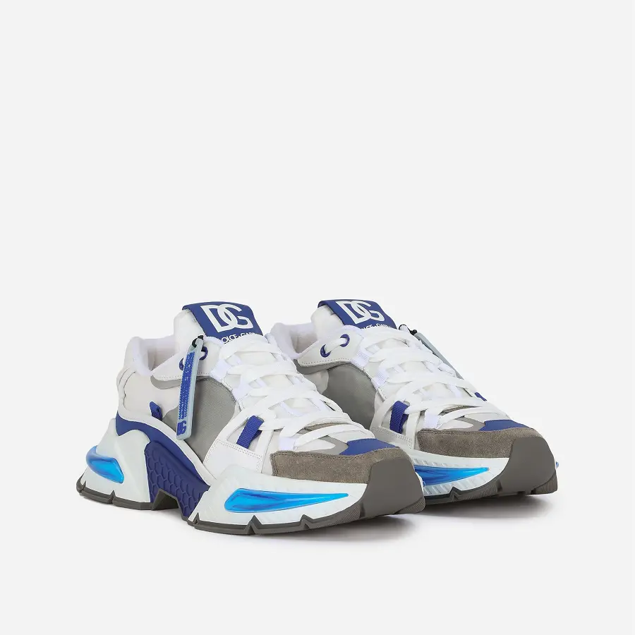 Alternative view of Giày Dolce & Gabbana Mixed Material 'White Blue' CS1984AY3378P021