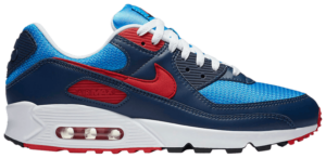 Giày Nike Air Max 90 'Photo Blue University Red' CT1687-400