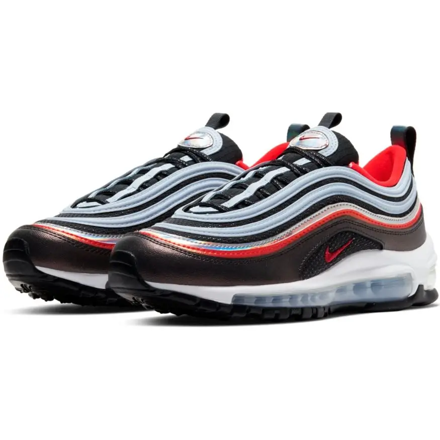 Alternative view of Giày Nike Air Max 97 FP GS 'Off Noir Crimson' CT1965-001