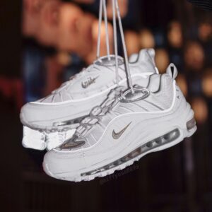 Alternative view of Giày Nike Air Max 98 'Blue Chill' CT2547-100