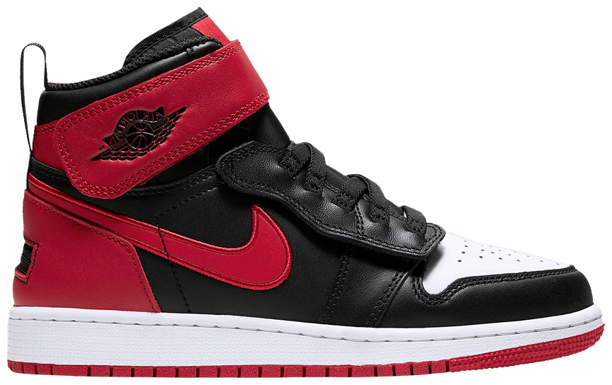 Giày Nike Air Jordan 1 High FlyEase GS 'Black Gym Red' CT4897-001