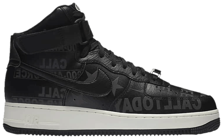 Giày Nike Air Force 1 High '07 Premium 'Toll Free Pack Black' CU1414-001