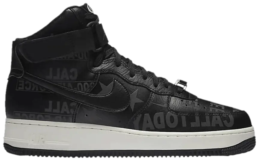 Giày Nike Air Force 1 High '07 Premium 'Toll Free Pack Black' CU1414-001