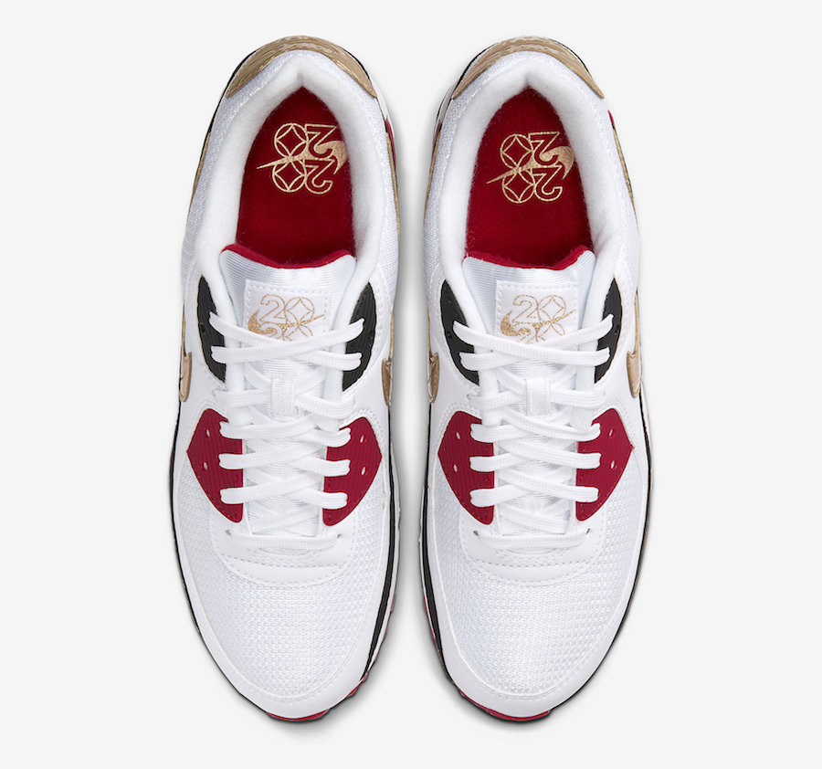 Giày Nike Air Max 90 'Chinese New Year' CU3005-171 - Ảnh 6