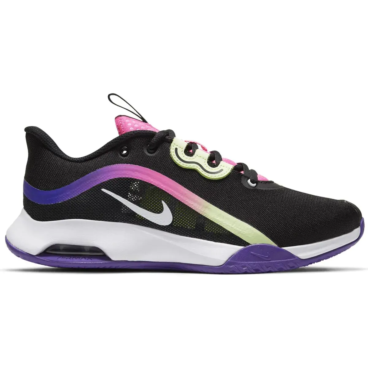 Alternative view of Giày Tennis Nike Wmns Air Max Volley 'Black Iridiscent' CU4275-001