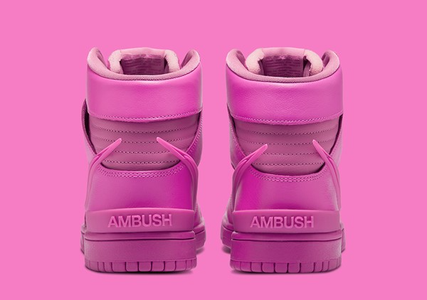 Giày Nike AMBUSH x Dunk High ‘Cosmic Fuchsia’ CU7544-600 - Ảnh 6