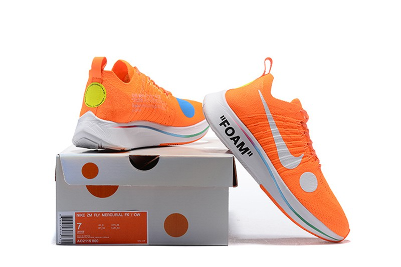 Giày Nike Gyakusou x Zoom Fly Mercurial Flyknit 'Total Orange' AO2115-800 - Ảnh 7