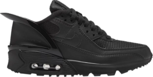 Giày Nike Air Max 90 FlyEase GS 'Triple Black' CV0526-002