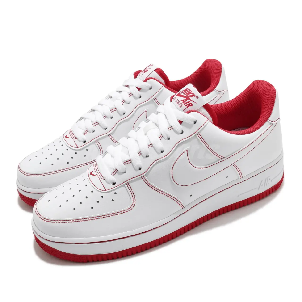 Alternative view of Giày Nike Air Force 1 Low White University Red CV1724-100