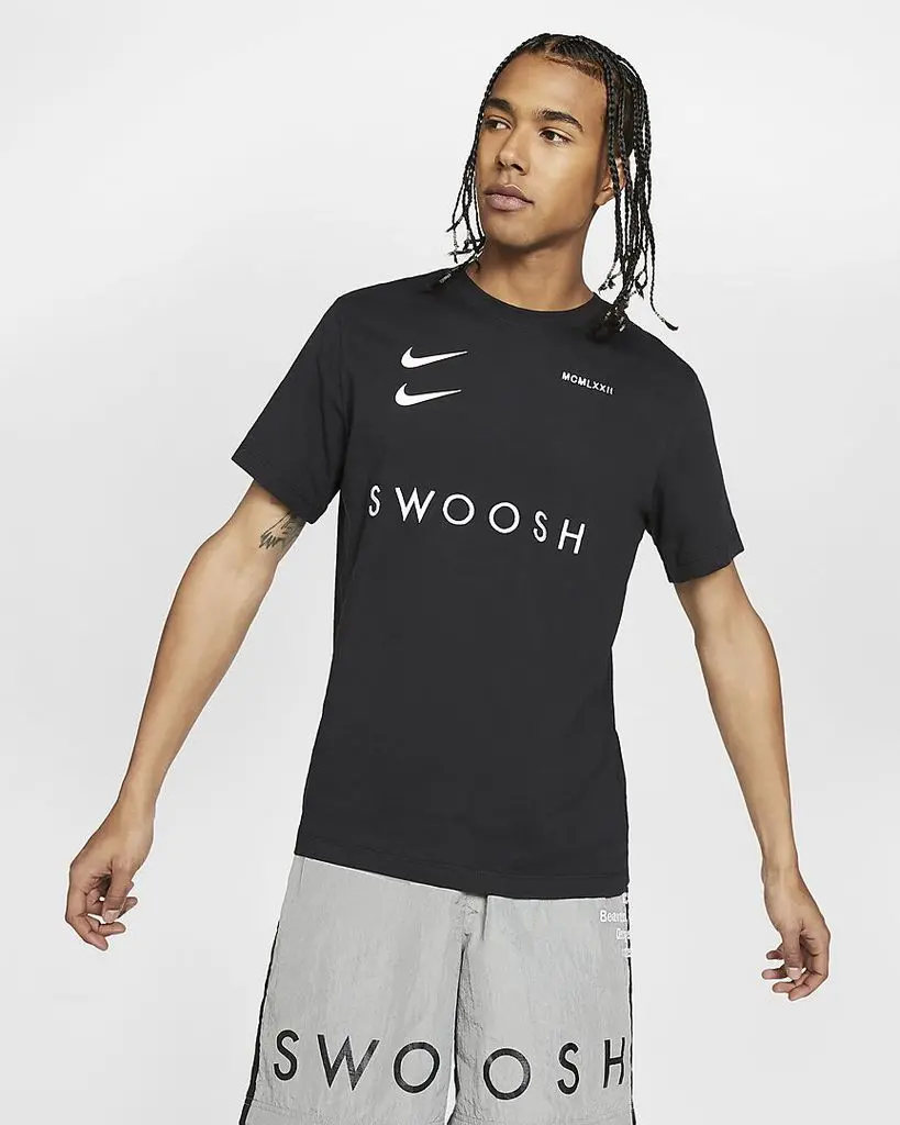 Alternative view of Áo Nike NSW Swoosh Pack Tee Black CV5892-010