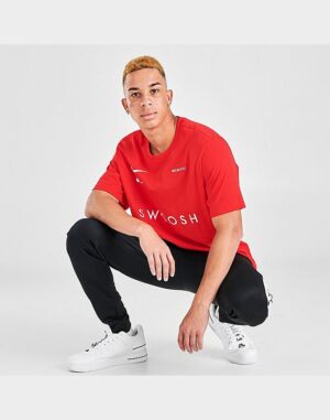Alternative view of Áo Nike NSW Swoosh Pack Tee Red CV5892-657