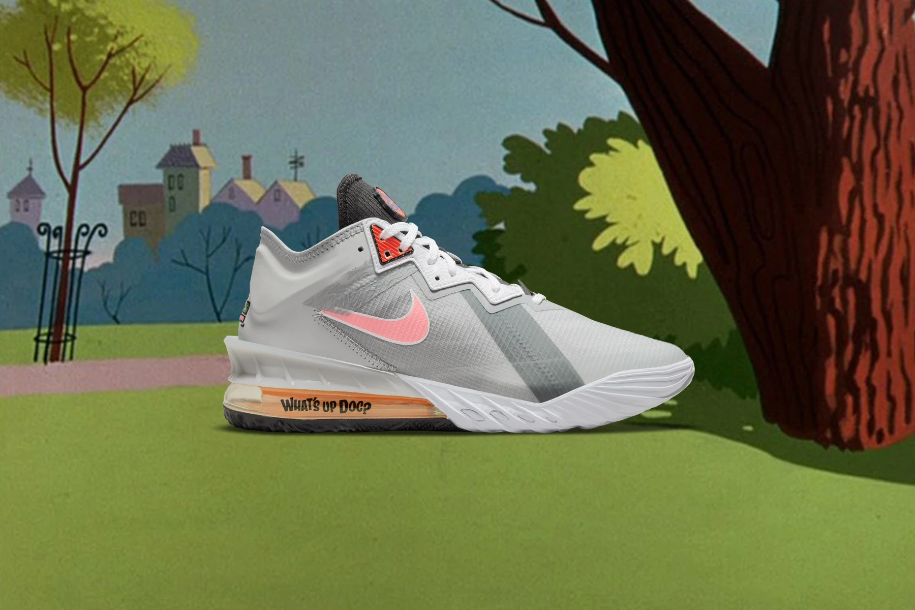 Giày Nike Space Jam x LeBron 18 Low 'Bugs x Marvin' CV7562-005 - Ảnh 5