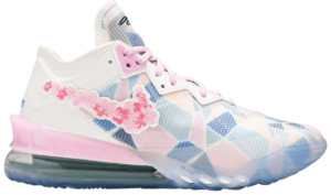 Giày Nike LeBron 18 Low EP x atmos 'Sakura' CV7564-101