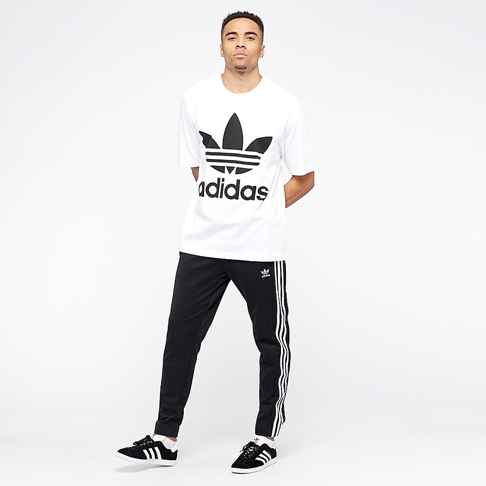 Áo Adidas Oversize Trefoil Tee White CW1212 - Ảnh 2