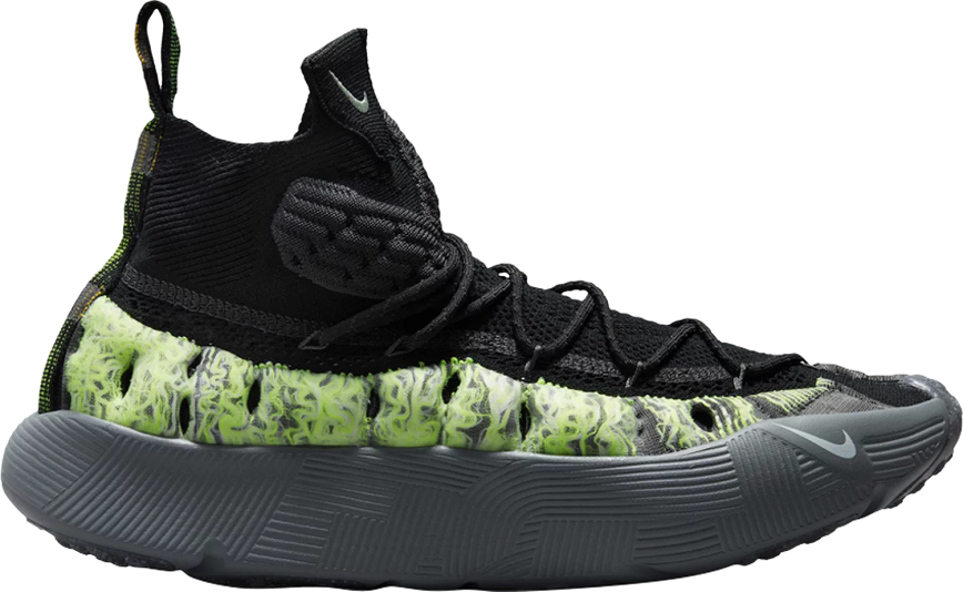 Giay Nike ISPA Sense Flyknit 'Black Neon Green' CW3203-003