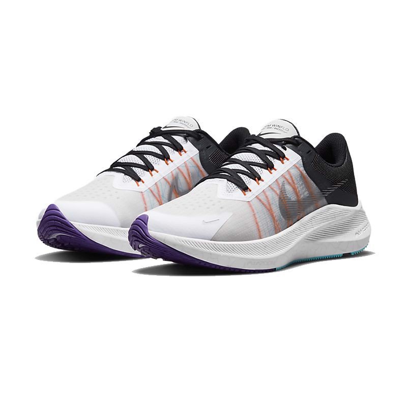 Giày Nike Wmns Zoom Winflo 8 'White Black' CW3421-103 - Ảnh 4