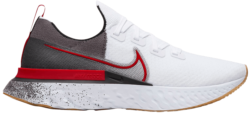 Giày Nike React Infinity Run Flyknit 'White University Red' CW5245-100