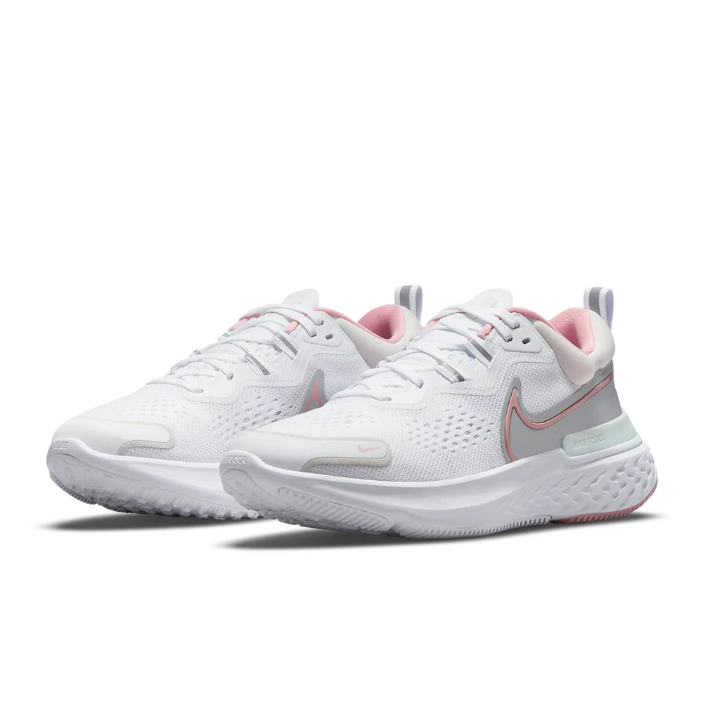 Giày Nike React Miler 2 Women's Running Shoe White Pink CW7136-101 - Ảnh 2