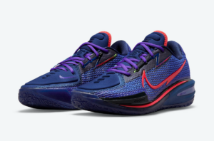 Alternative view of Giày Nike Air Zoom GT Cut 'Blue Void Siren Red' CZ0175-400
